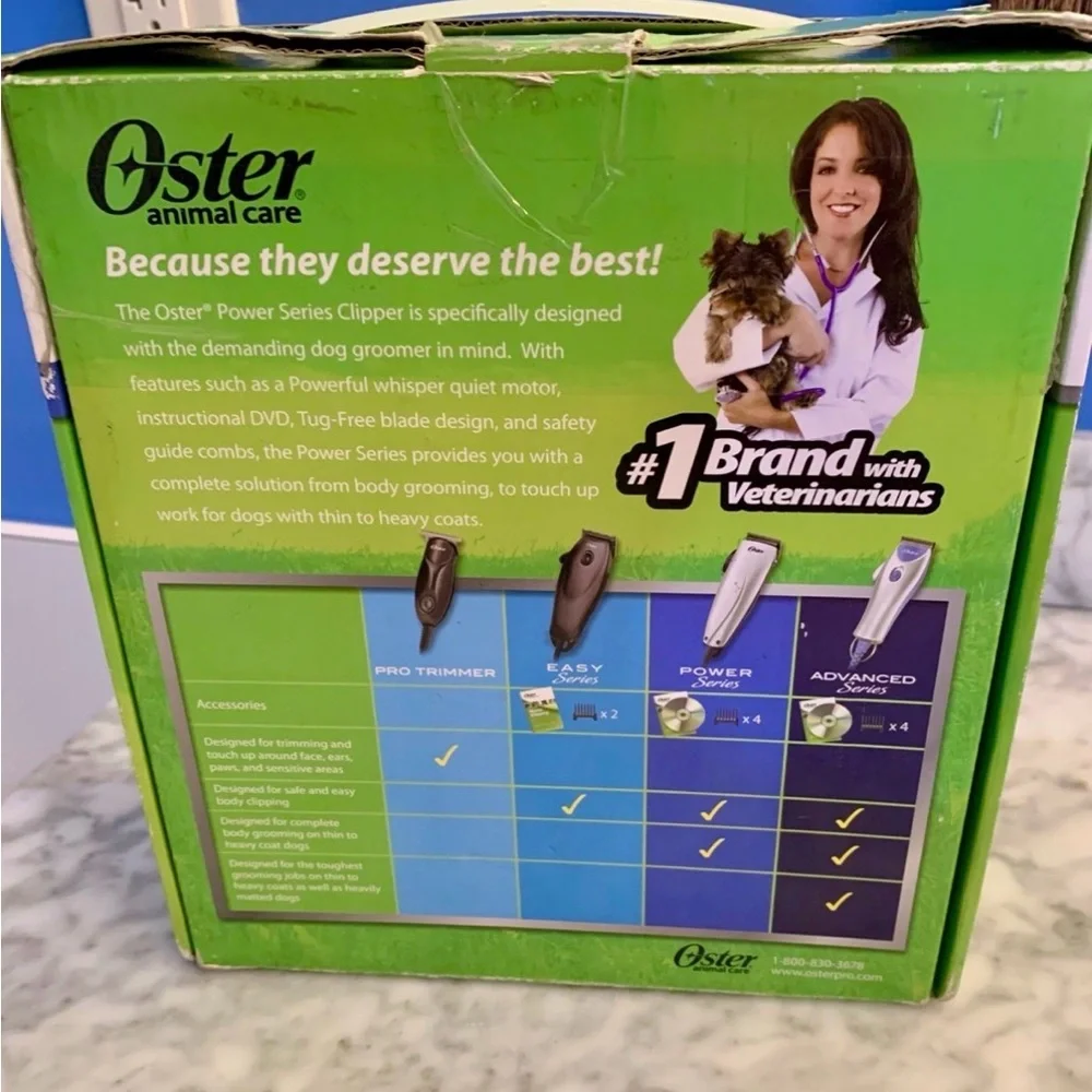 Oster Pet Grooming Clippers Kit animal dog cat grooming tool (Mint Condition)